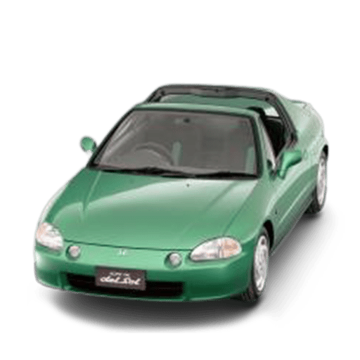 Honda CR-X del Sol, a model we replace batteries for in Al Nahda, Dubai