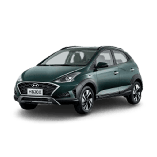 Hyundai HB20X, a model we replace batteries for in Al Nahda, Dubai