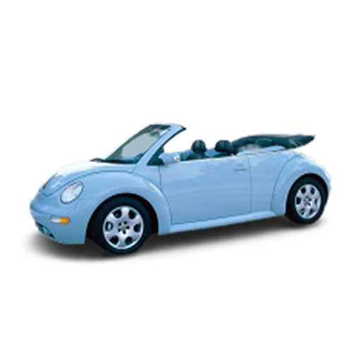 Volkswagen New Beetle, a model we replace batteries for in Al Nahda, Dubai