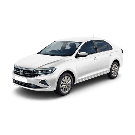 Volkswagen Polo Sedan, a model we replace batteries for in Al Nahda, Dubai