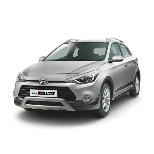 Hyundai i20 Active, a model we replace batteries for in Al Nahda, Dubai