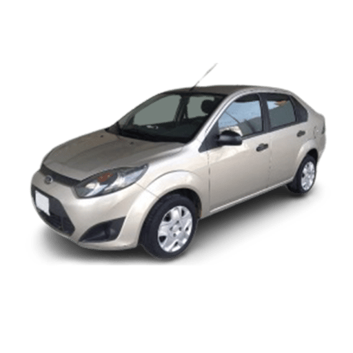 Ford Fiesta Ikon, a model we replace batteries for in Al Nahda, Dubai