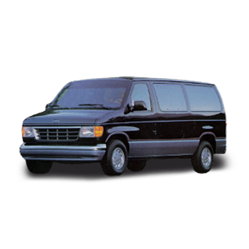 Ford Club Wagon, a model we replace batteries for in Al Nahda, Dubai