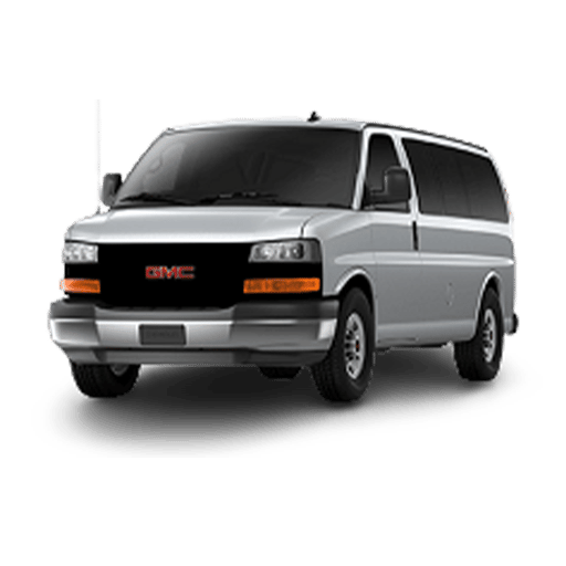 GMC Savana 3500, a model we replace batteries for in Al Nahda, Dubai
