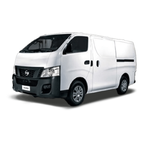 Nissan NV350 Urvan, a model we replace batteries for in Al Nahda, Dubai