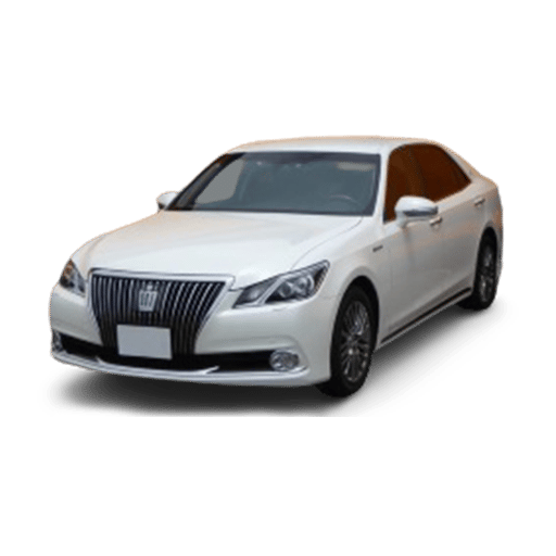Toyota Crown Majesta, a model we replace batteries for in Al Nahda, Dubai