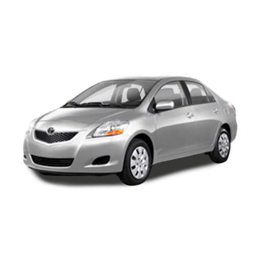 Toyota Belta, a model we replace batteries for in Al Nahda, Dubai