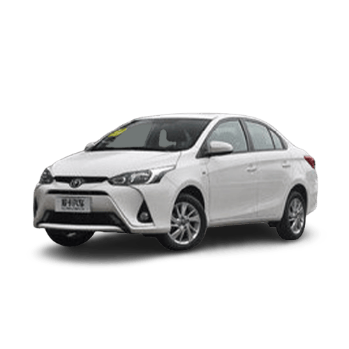 Toyota Yaris L, a model we replace batteries for in Al Nahda, Dubai