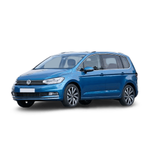 Volkswagen Golf Touran, a model we replace batteries for in Al Nahda, Dubai