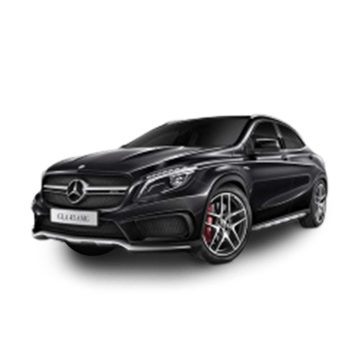 Mercedes-Benz GLA-Class AMG, a model we replace batteries for in Al Nahda, Dubai