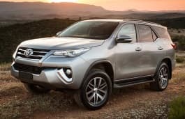 Toyota Fortuner, a model we replace batteries for in Al Nahda, Dubai