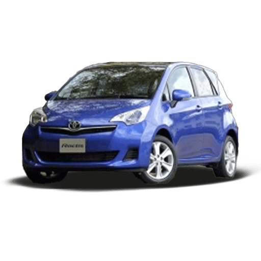 Toyota Ractis, a model we replace batteries for in Al Nahda, Dubai