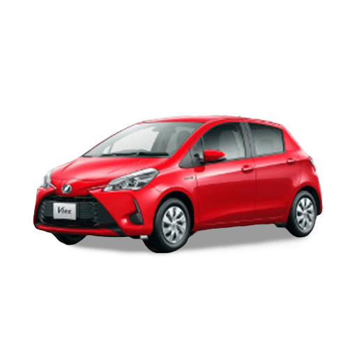 Toyota Vitz, a model we replace batteries for in Al Nahda, Dubai