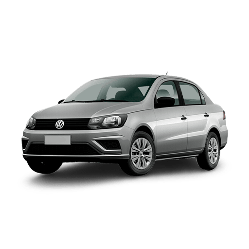 Volkswagen Voyage, a model we replace batteries for in Al Nahda, Dubai
