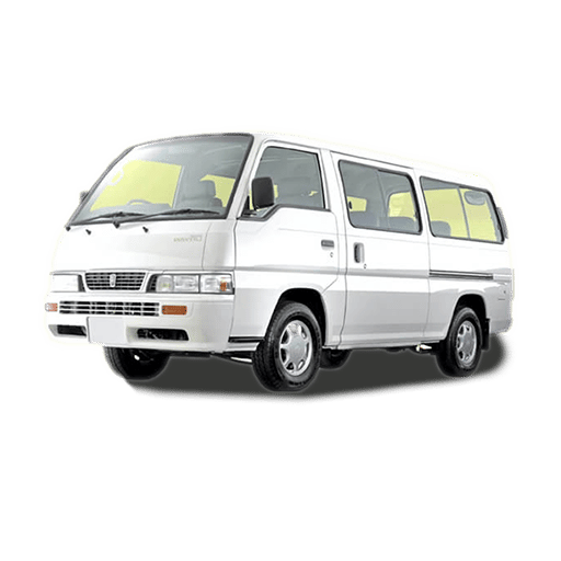 Nissan Homy Coach, a model we replace batteries for in Al Nahda, Dubai