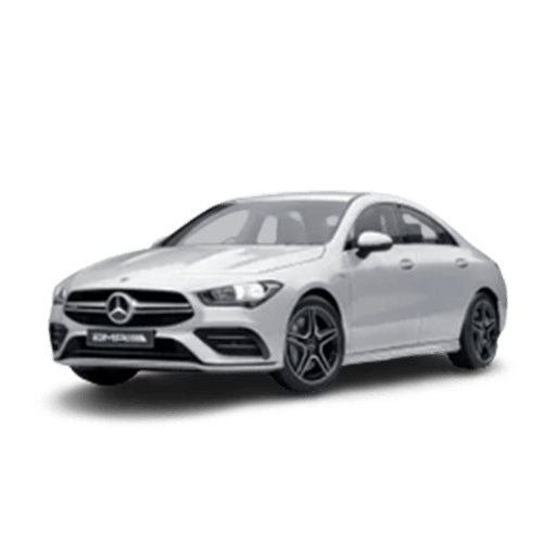 Mercedes-Benz CLA-Class AMG, a model we replace batteries for in Al Nahda, Dubai