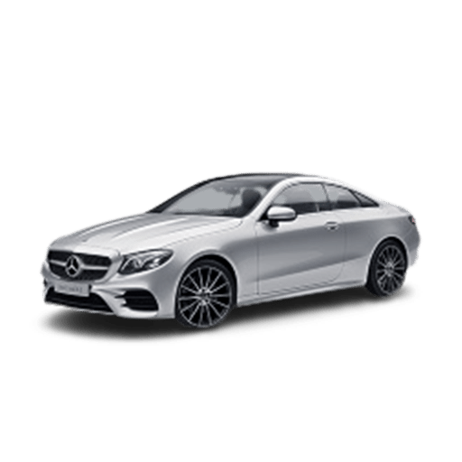 Mercedes-Benz E-Class Coupe, a model we replace batteries for in Al Nahda, Dubai