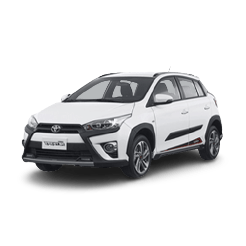 Toyota Yaris Heykers, a model we replace batteries for in Al Nahda, Dubai