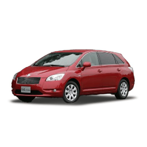 Toyota Mark X Zio, a model we replace batteries for in Al Nahda, Dubai