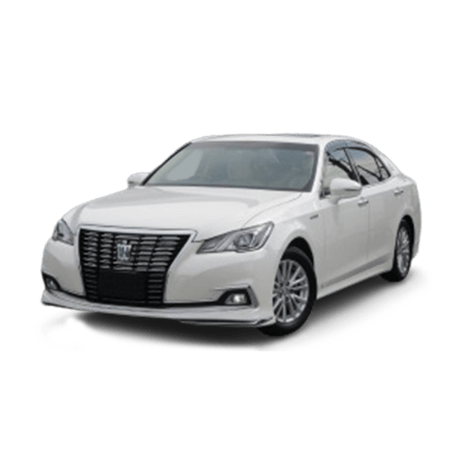 Toyota Crown Royal, a model we replace batteries for in Al Nahda, Dubai