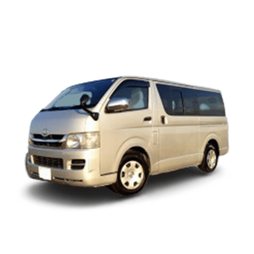 Toyota Hiace, a model we replace batteries for in Al Nahda, Dubai