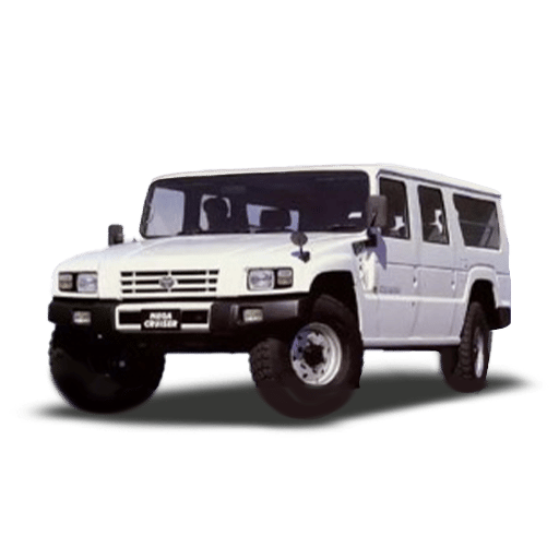 Toyota Mega Cruiser, a model we replace batteries for in Al Nahda, Dubai
