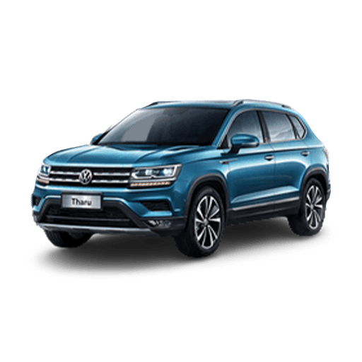 Volkswagen Tharu, a model we replace batteries for in Al Nahda, Dubai